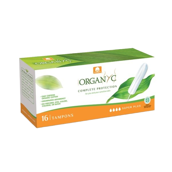 Organic Tampons | For Heavy Flow